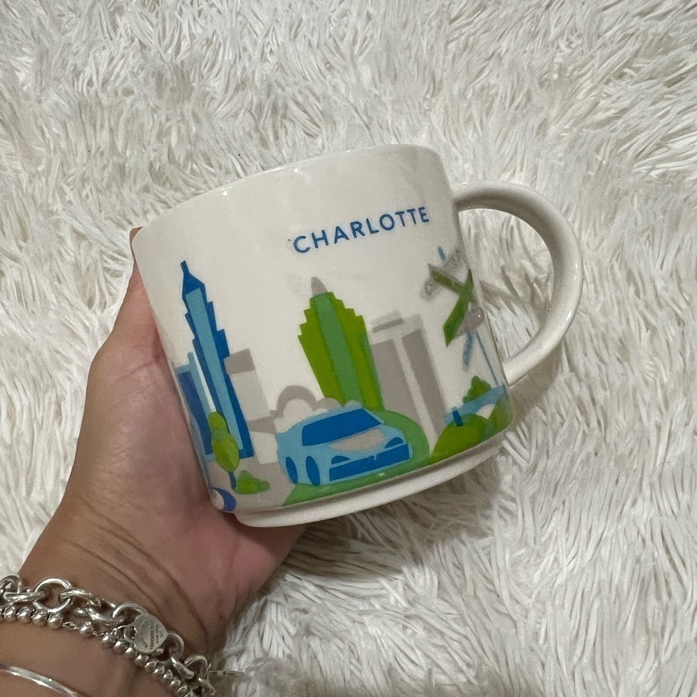 Starbucks You Are Here Collection Charlotte Ceramic Coffee Mug
